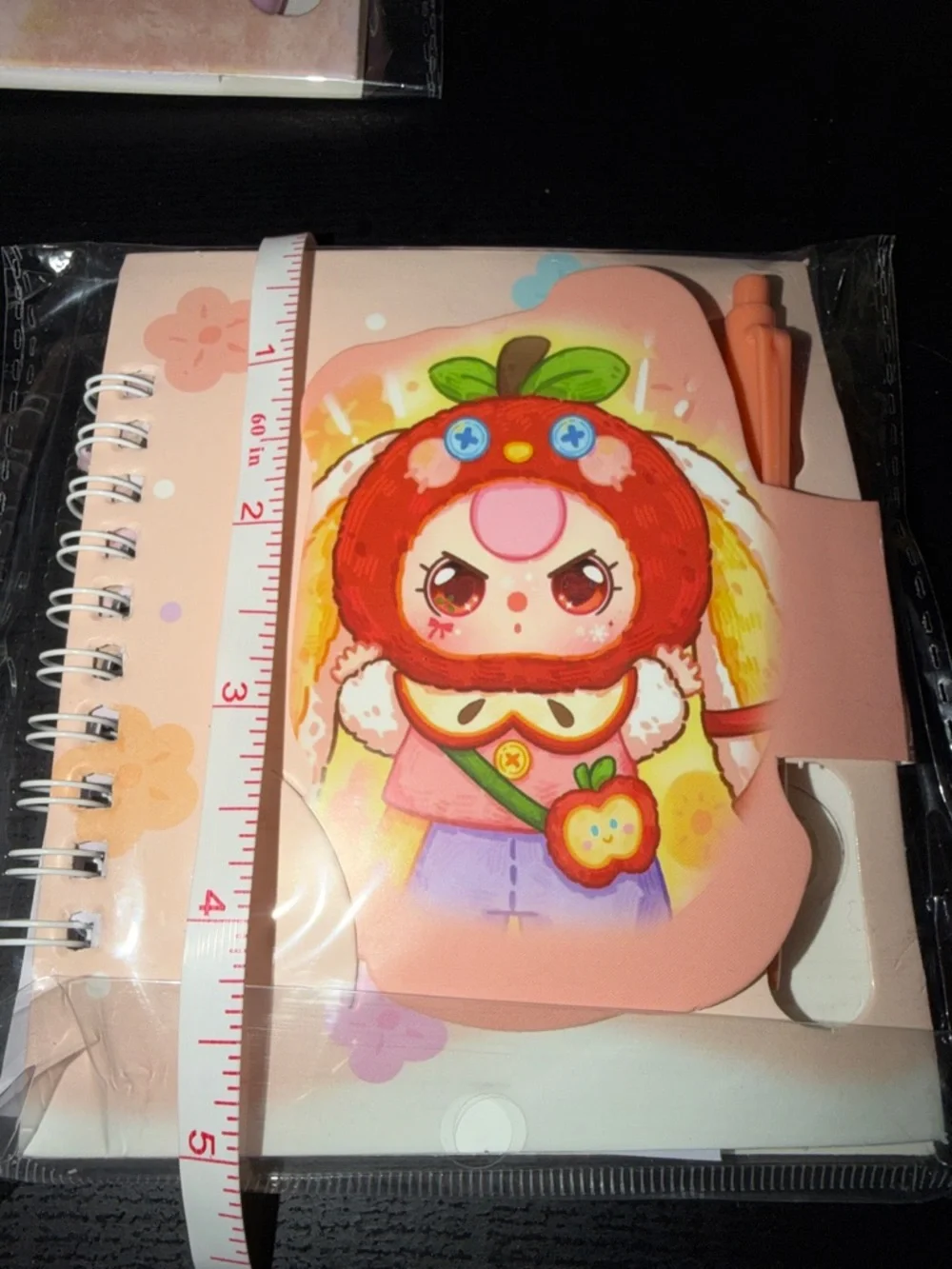 Cute Spiral Notebooks with Pen- Set of 4